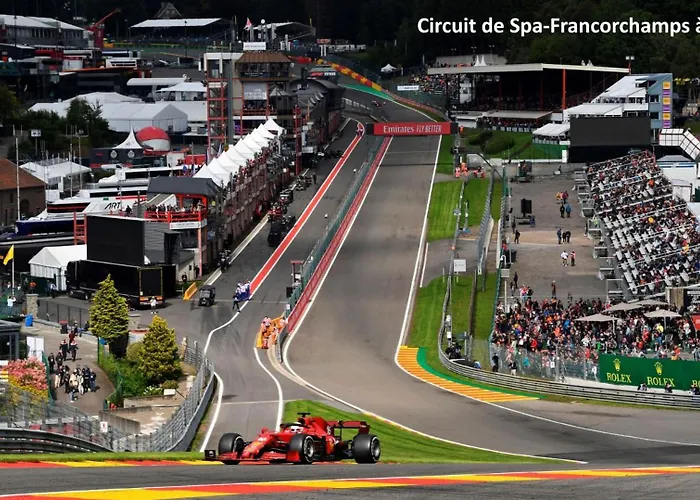 A 8km Du Circuit F1, 5 Personnes Avec Jardin Et Parking A Villa *